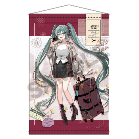 『初音ミク』B2タペストリー レッド